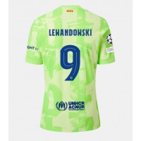 Maglia Calcio Barcelona Robert Lewandowski #9 Terza Divisa 2024-25 Manica Corta